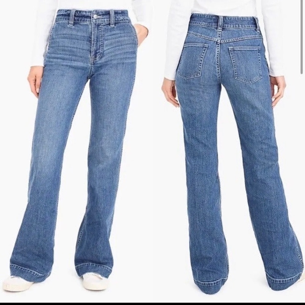 J. Crew Jeans Flare Bottom Style K5200 Size 28